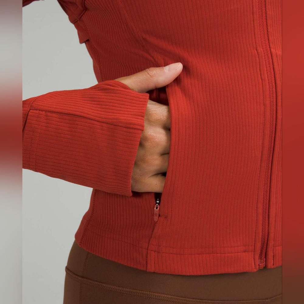 Lululemon Ribbed Nulu Cropped Define Jacket - Picture 4 of 8